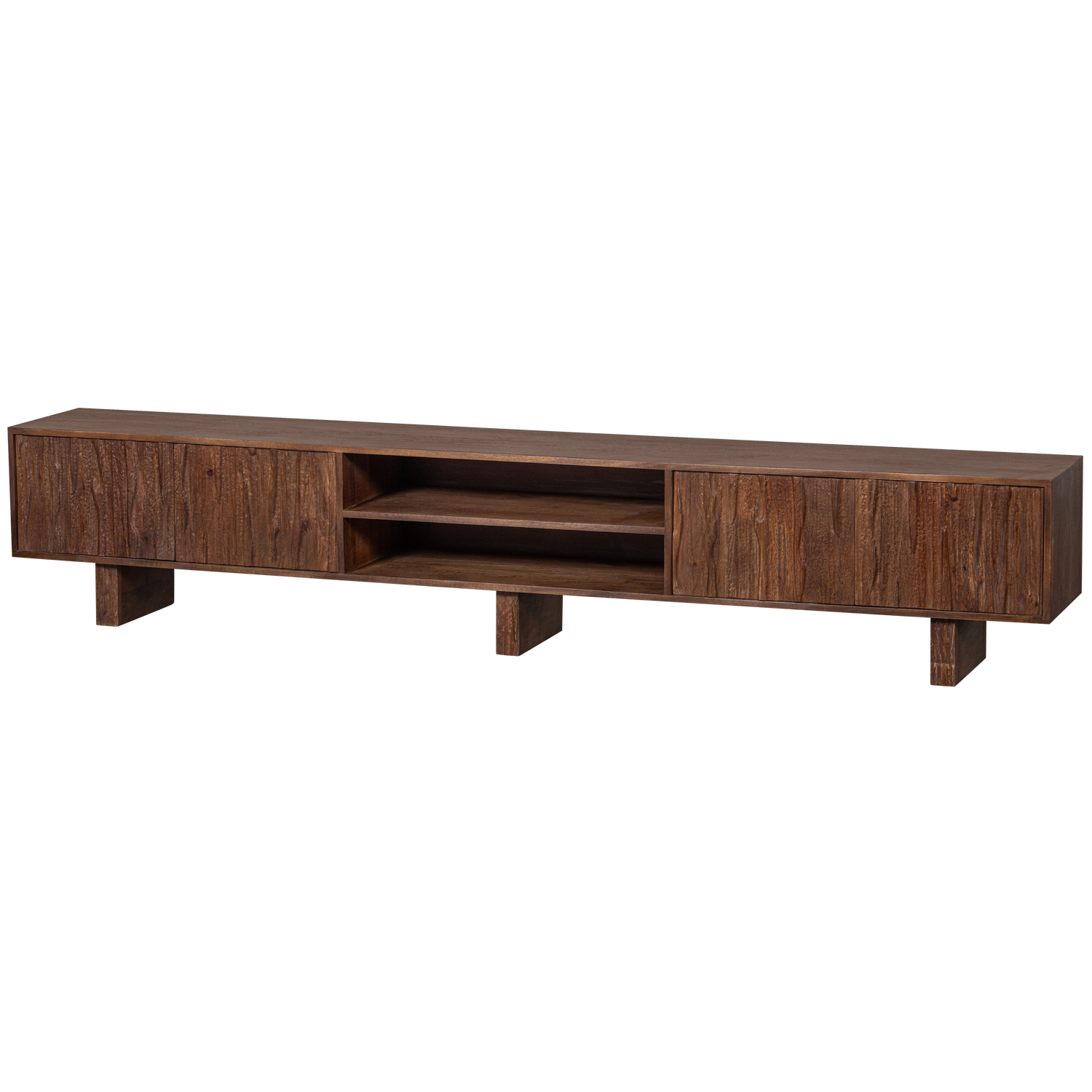 BePureHome TV stolek LAVISH tmavě hnědý