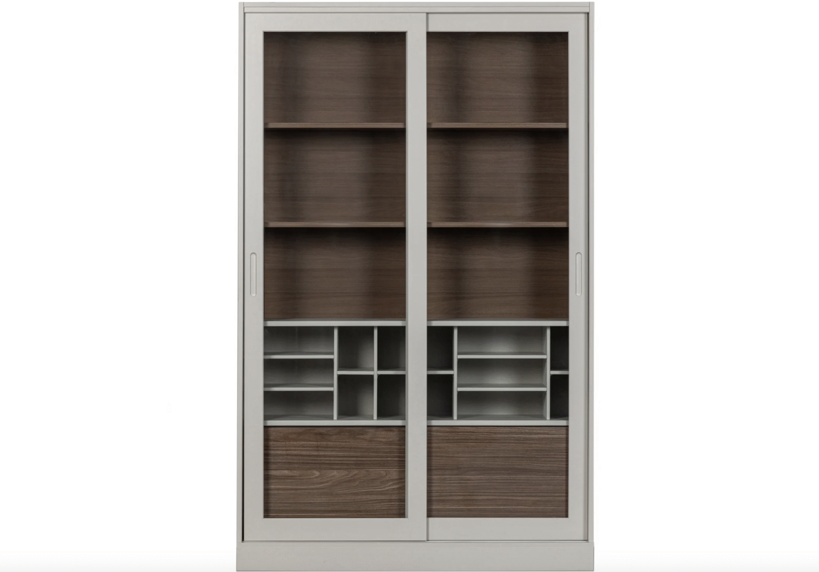 WOOOD Prosklená vitrína JAMES světlá