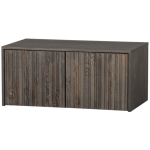 WOOOD Komoda NEW GRAVURE 88 cm tmavě hnědá