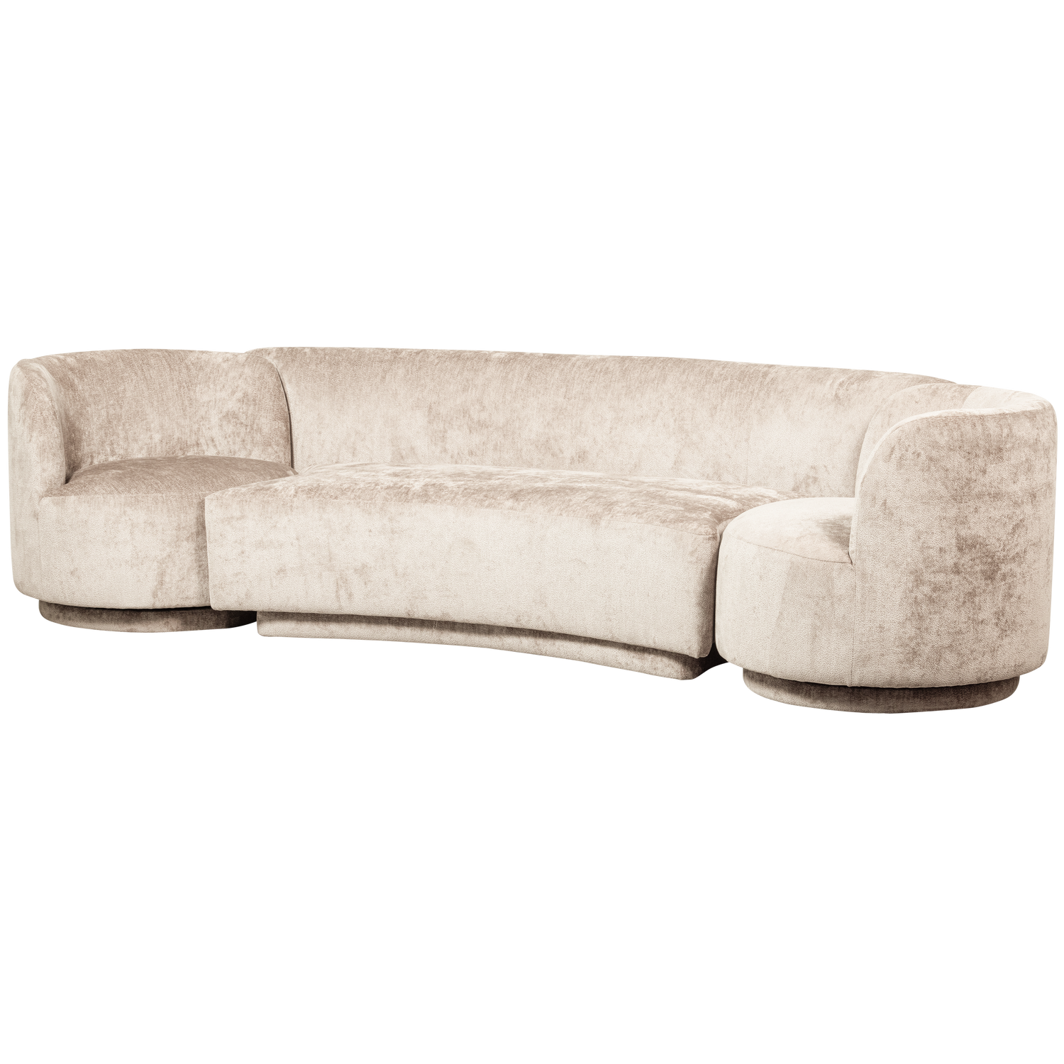 BePureHome Čtyřmístná pohovka COMBI POPULAR béžová 290 cm