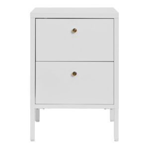 House Nordic Kovová komoda DALBY bílá