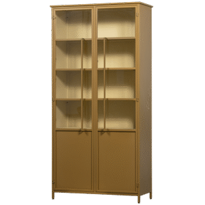 WOOOD Kabinet EXHIBIT 200x96 cm medově žlutý