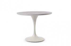 BIZZOTTO Kulatý zahradní stůl ARNOLD světlý ø90 cm