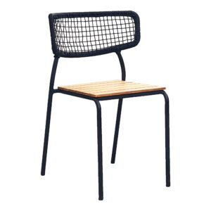 House Nordic Jídelní židle NASHVILLE černá