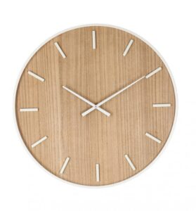 BIZZOTTO Nástěnné hodiny JANVIER bílé 70 cm