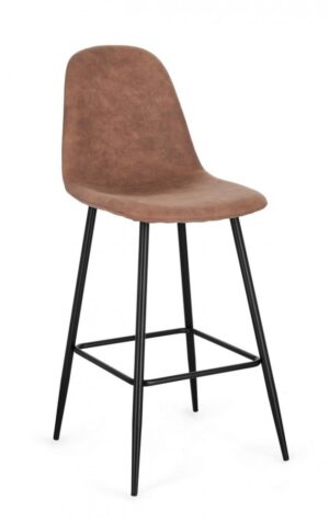 BIZZOTTO Barová židle NEW IRELIA koňak