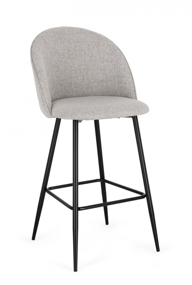 BIZZOTTO Barová židle TANYA šedá