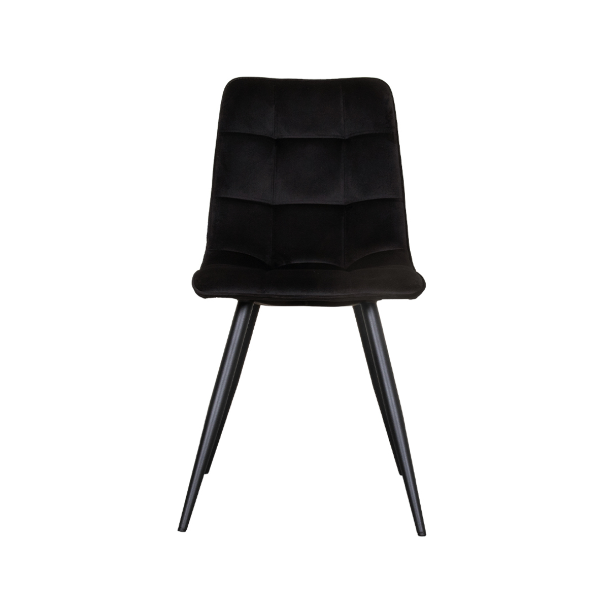 LABEL51 Jídelní židle BISTRO samet černá