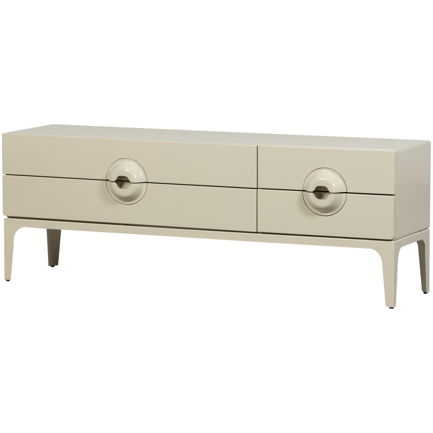 WOOOD TV stolek MERGE světlý 160 cm