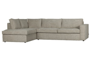 WOOOD Rohová pohovka FREDDIE levá béžová