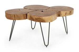 BIZZOTTO Konferenční stolek ORBITAL 90x60 cm