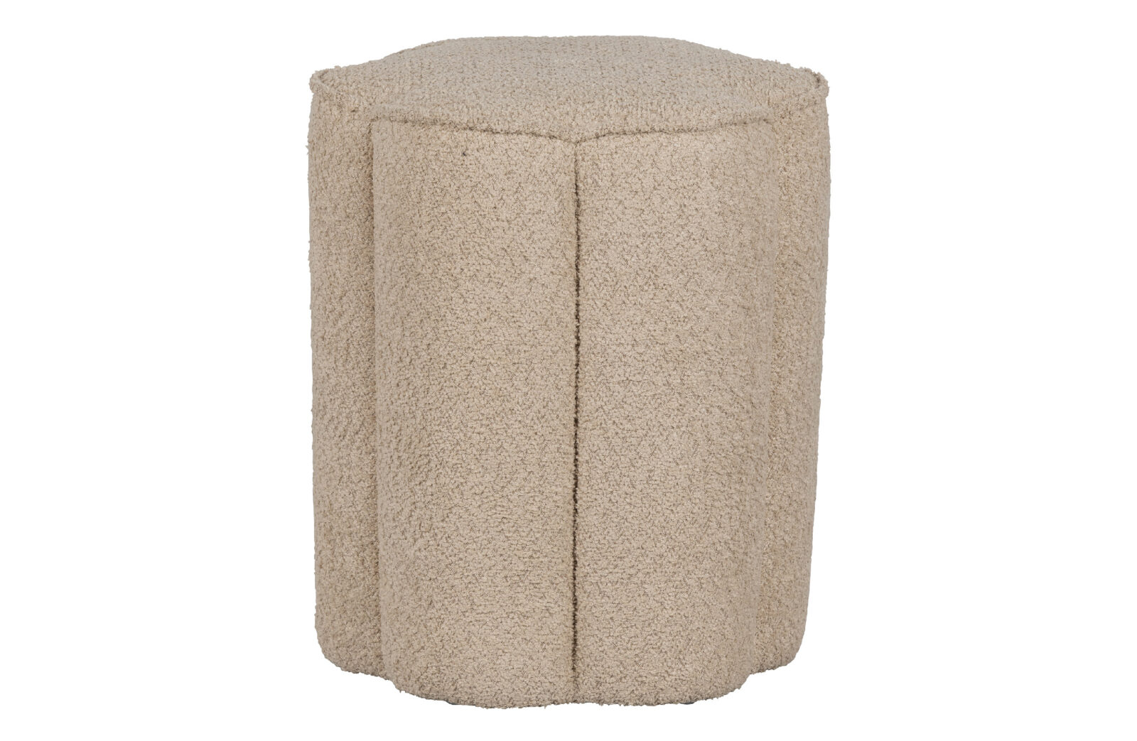 WOOOD pouf OLLIE světlý