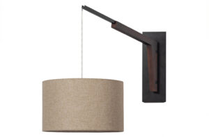 BePureHome Nástěnná lampa se stínidlem BRIM přírodní