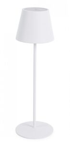 BIZZOTTO Zahradní stojací LED lampa ETNA 38 cm bílá