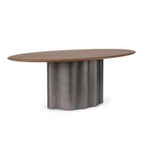 BIZZOTTO Oválný jídelní stůl RAWLING 200X100 cm