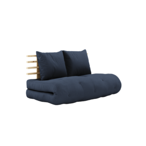 KARUP DESIGN Rozkládací pohovka SHIN tmavě modrá 140 cm