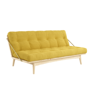 KARUP DESIGN Rozkládací pohovka FOLK hořčičná 196 cm