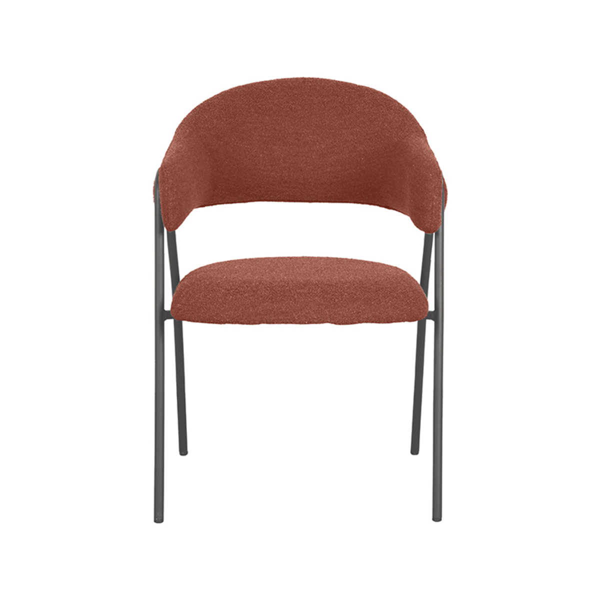 LABEL51 Jídelní židle LOWEN cihlová