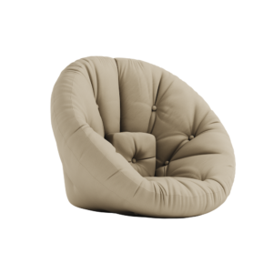 KARUP DESIGN Rozkládací zahradní křeslo NIDO béžové