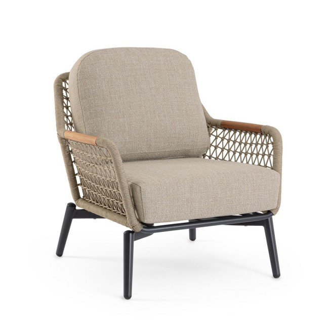 BIZZOTTO Zahradní křeslo EULERO antracit