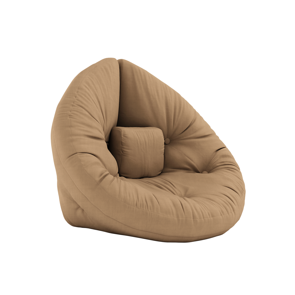 KARUP DESIGN Rozkládací dětské křesílko MINI NIDO mocca