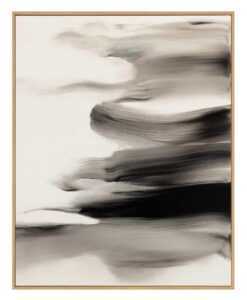 BIZZOTTO Obraz v rámu 100x80 cm černo-béžový